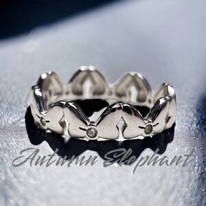 Minnie Mouse Bow Ring, Size 7, 925 Sterling Silver